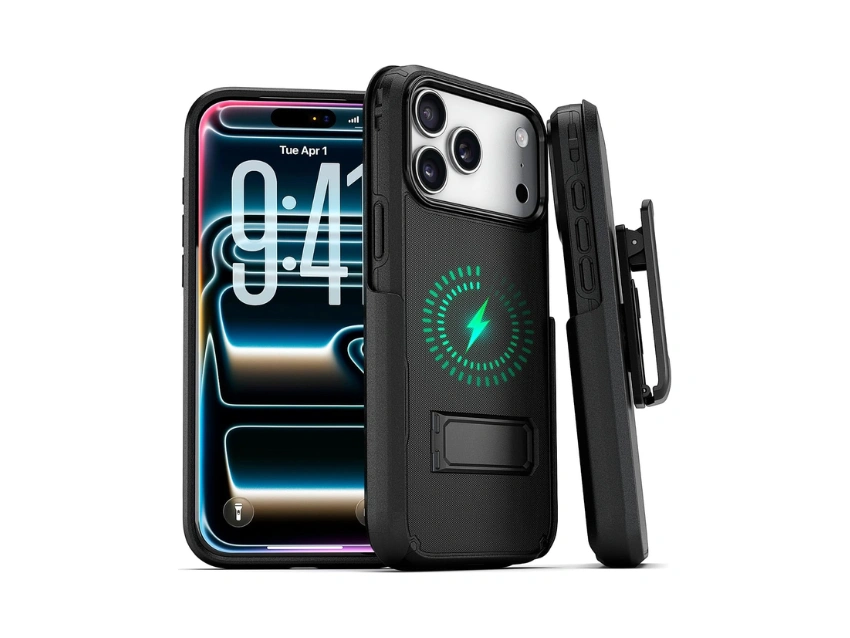 MOTIVE iPhone 17 Pro Max Case with Belt Clip