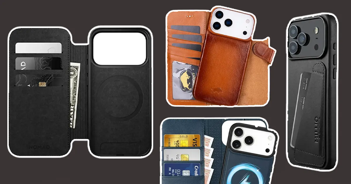 5 Best Leather Wallet Cases for iPhone 17 Pro Max